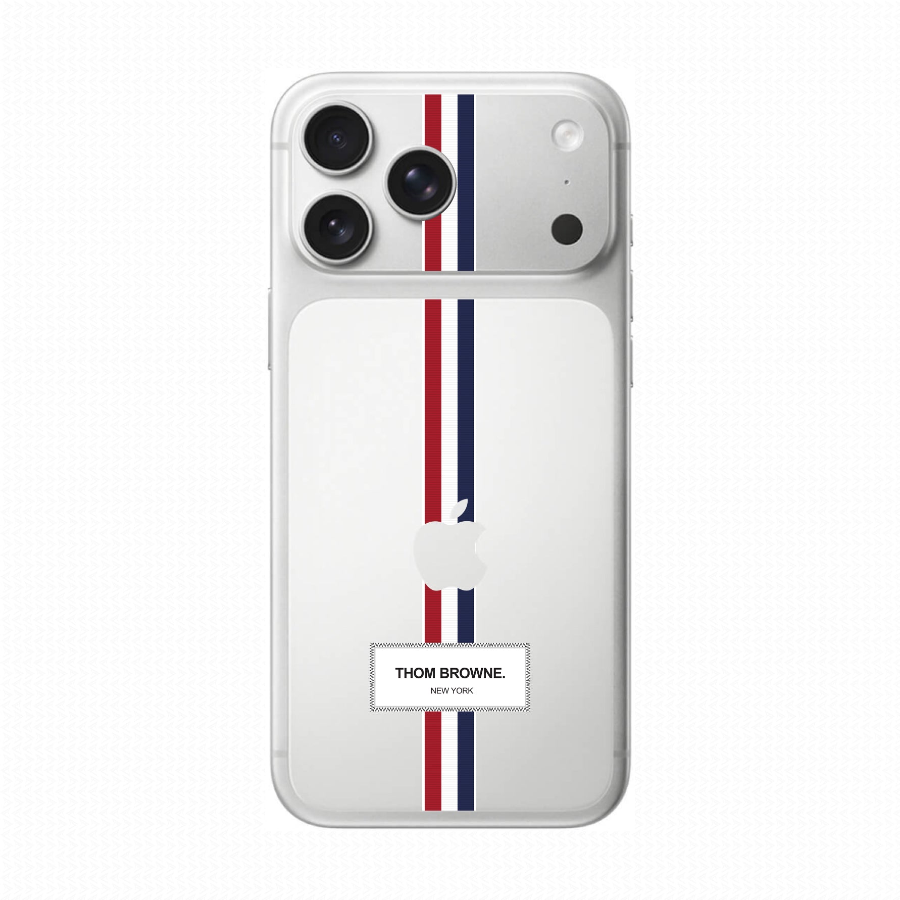 Dán PPF IPhone 17 Series In Hình Thom Browne Dọc Giữa