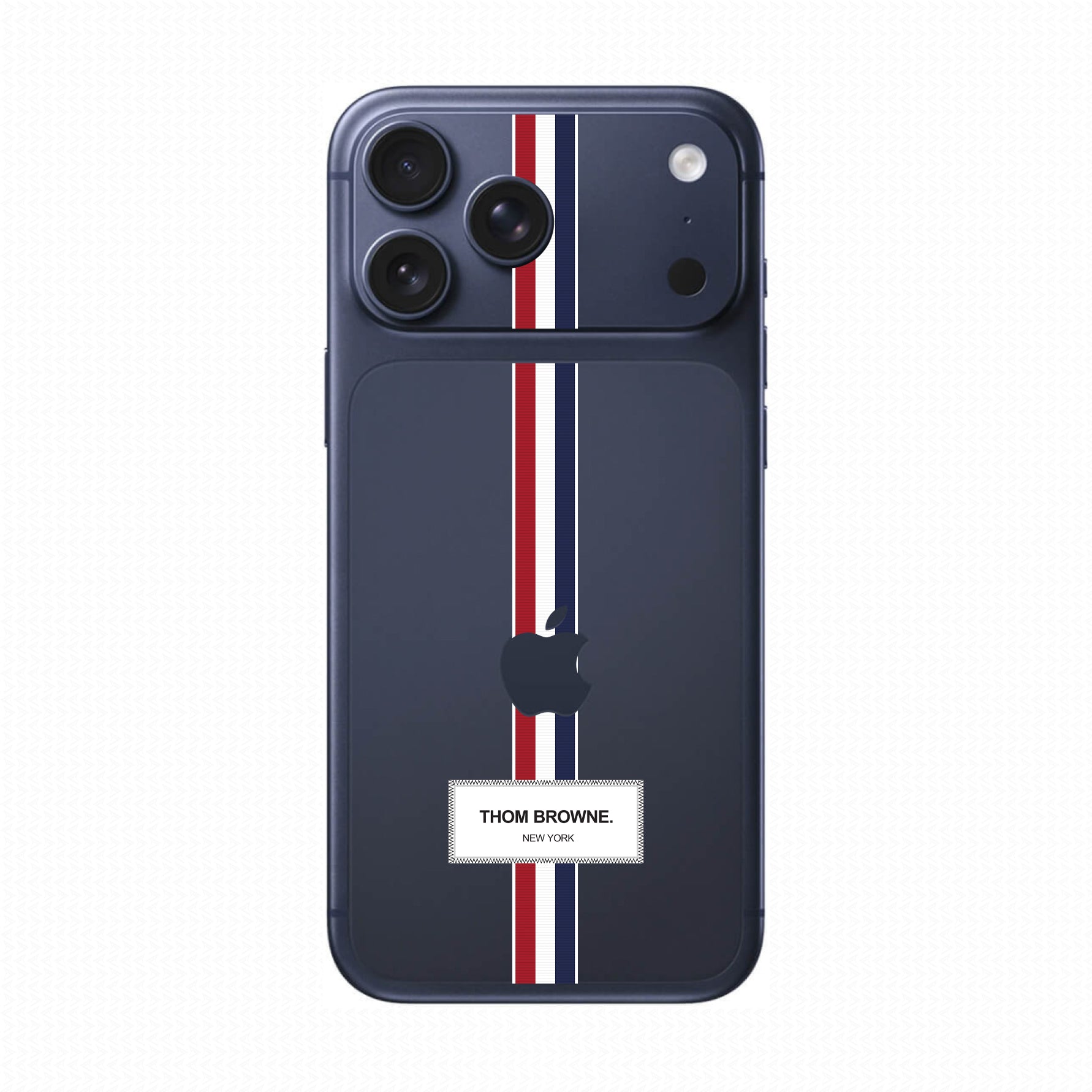 Dán PPF IPhone 17 Series In Hình Thom Browne Dọc Giữa
