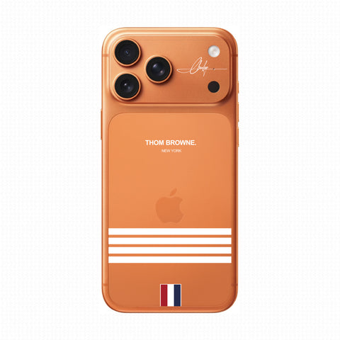 Dán PPF IPhone 17 Series In Hình Thom Browne Ngang