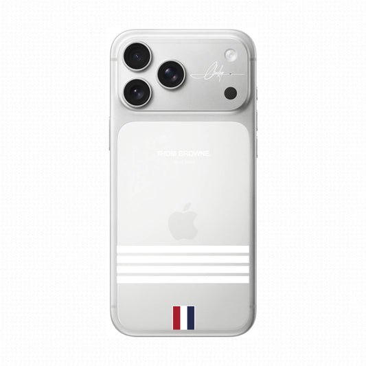 Dán PPF IPhone 17 Series In Hình Thom Browne Ngang