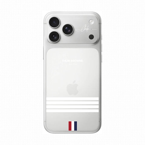Dán PPF IPhone 17 Series In Hình Thom Browne Ngang