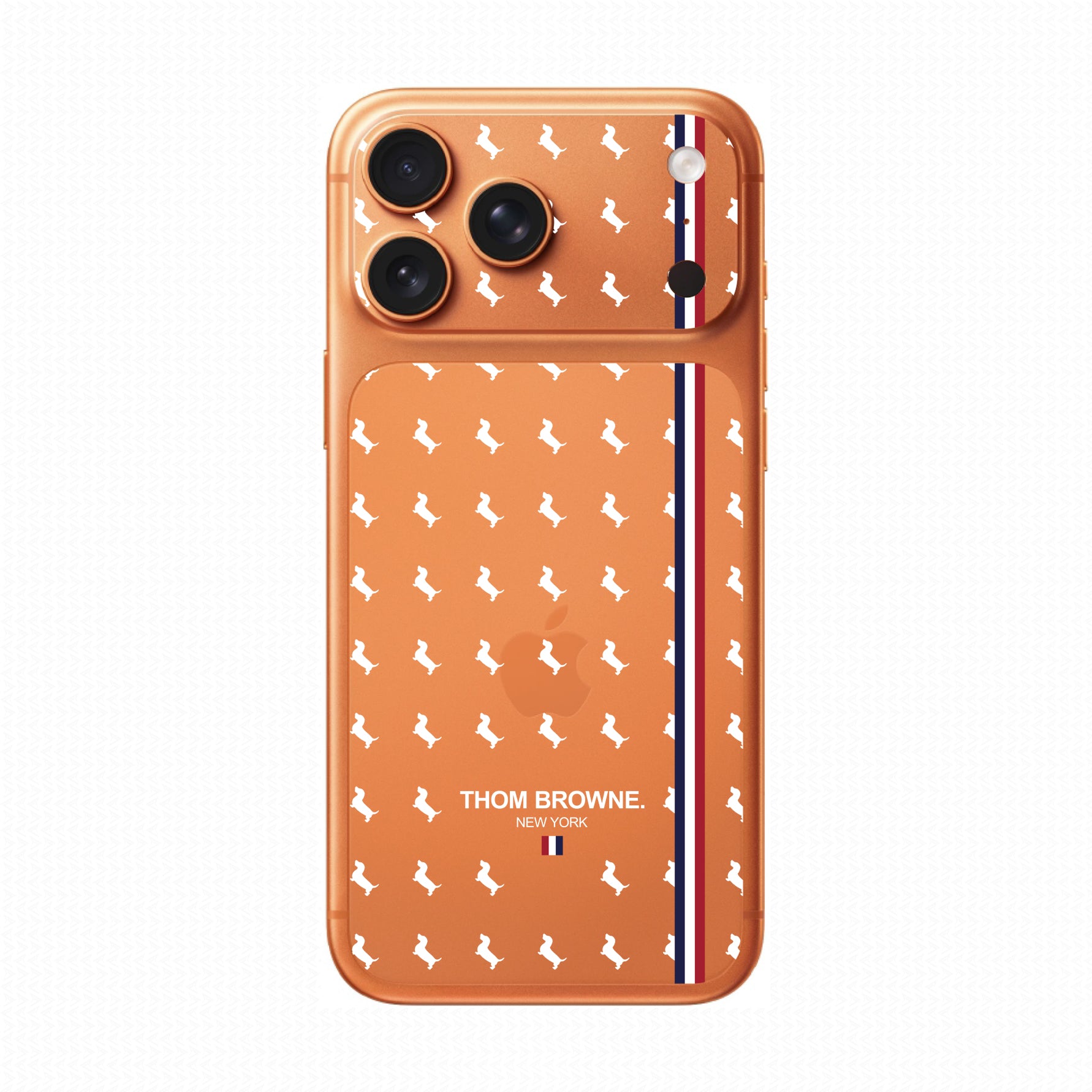 Dán PPF IPhone 17 Series In Hình Thom Browne Pattern