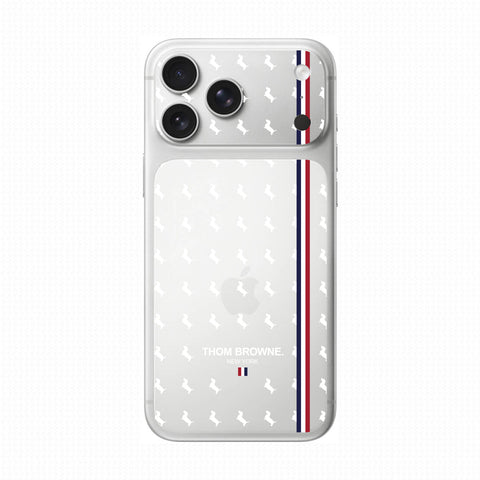Dán PPF IPhone 17 Series In Hình Thom Browne Pattern