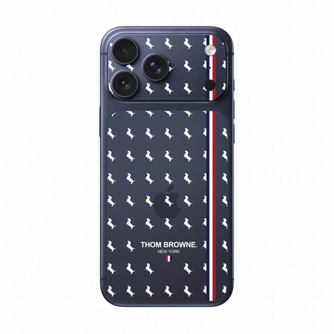 Dán PPF IPhone 17 Series In Hình Thom Browne Pattern