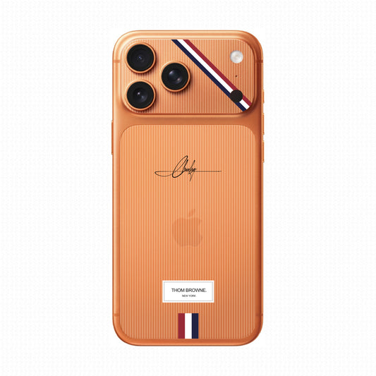 Dán PPF IPhone 17 Series In Hình Thom Browne Sọc