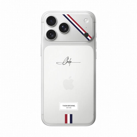 Dán PPF IPhone 17 Series In Hình Thom Browne Sọc