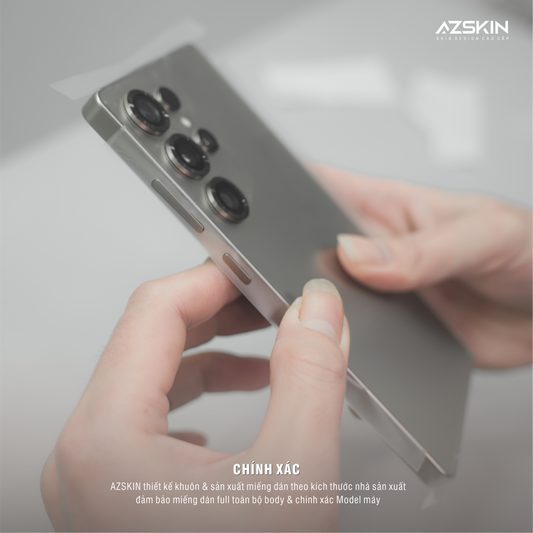 Dán PPF Galaxy S25 Ultra lưng chống xước
