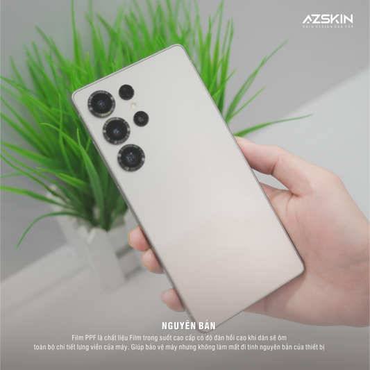 Dán PPF lưng Samsung S25 Ultra trong suốt