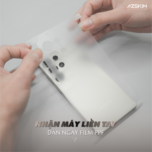 Dán PPF lưng Galaxy S25 Ultra full viền
