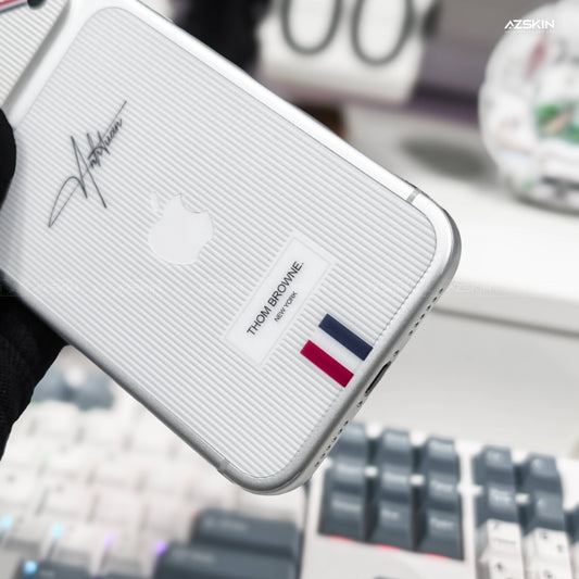 Dán PPF Iphone 17 Pro Max Lưng In Hình Thom Browne mỏng