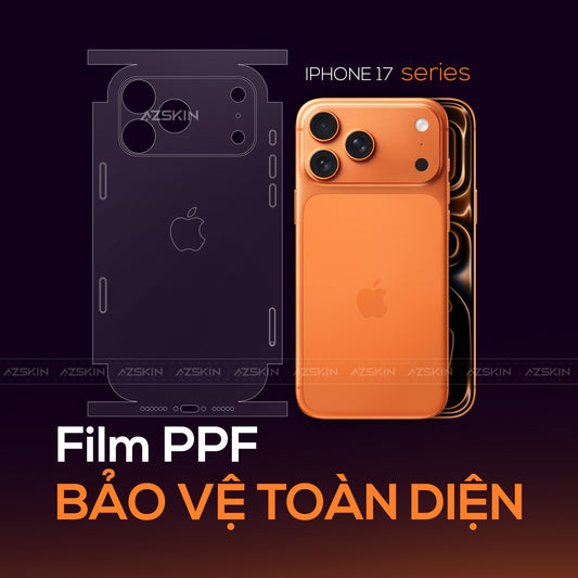 Miếng Dán PPF Iphone Air Full Lưng Viền