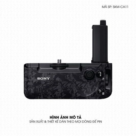 Dán Skin Đế Pin Vân Carbon Forget | SKM-CA11