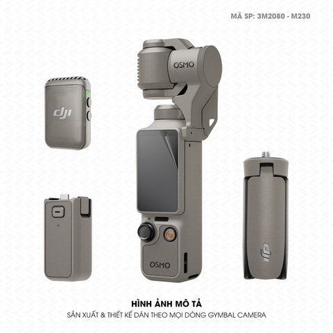 Dán Skin 3M Đổi Màu Gimbal Camera Titan | 3M2080-M230
