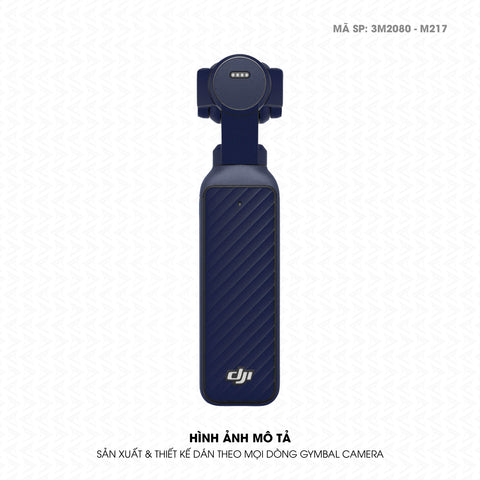 Dán Skin 3M Đổi Màu Gimbal Camera Xanh Navy | 3M2080-M217