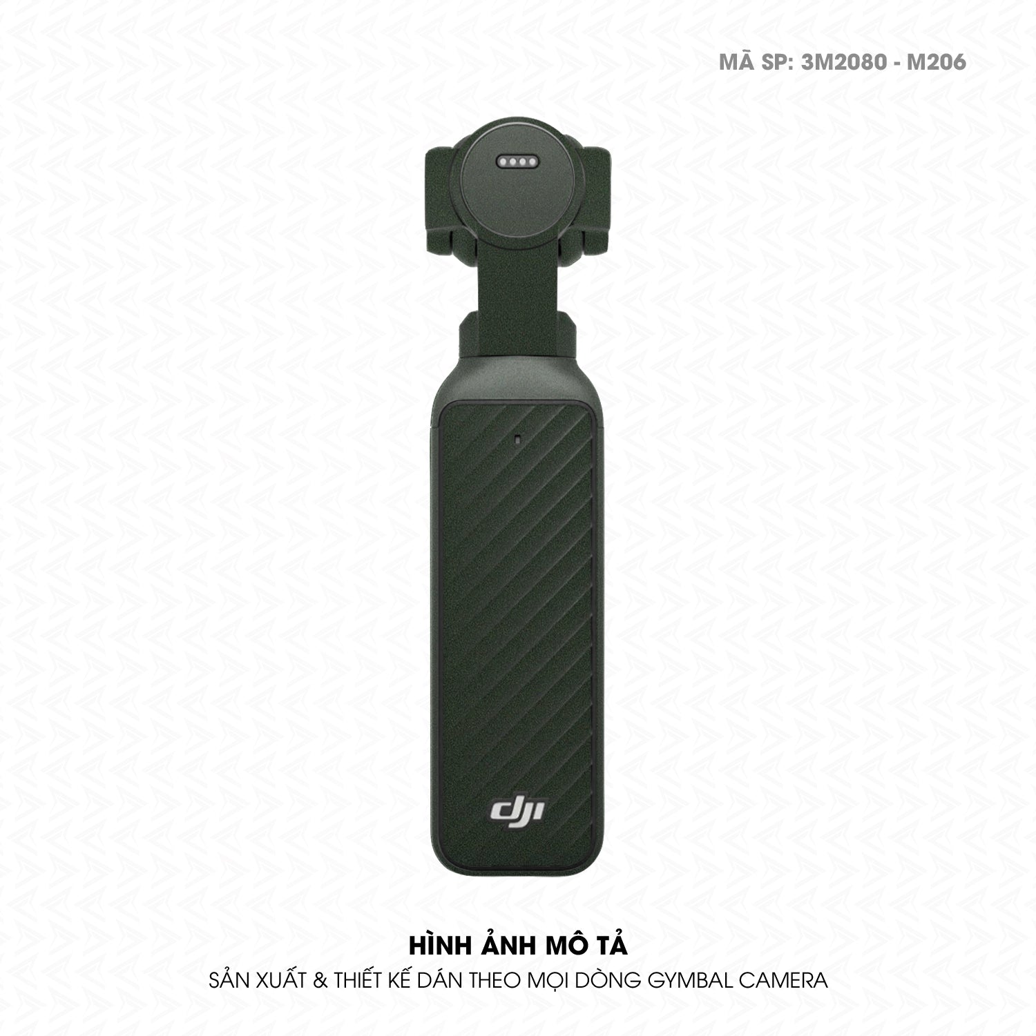 Dán Skin 3M Đổi Màu Gimbal Camera Xanh Quân Đội | 3M2080-M206