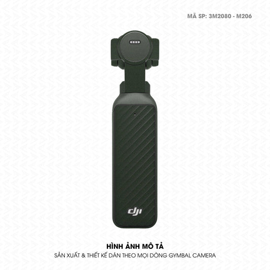 Dán Skin 3M Đổi Màu Gimbal Camera Xanh Quân Đội | 3M2080-M206
