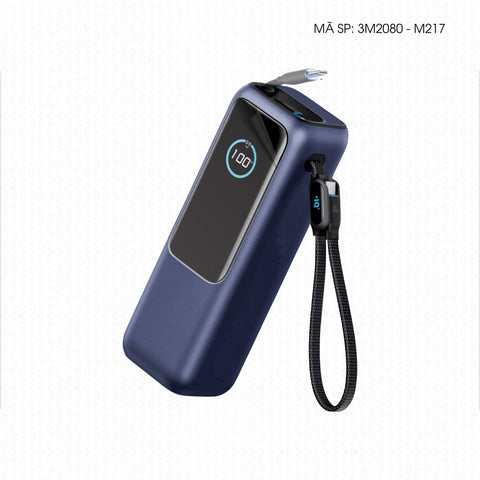 Dán Skin 3M Đổi Màu Sạc Dự Phòng Anker Xanh Navy | 3M2080-M217