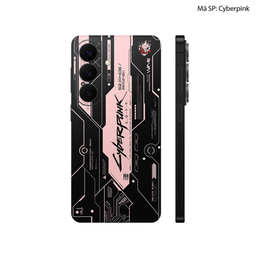 Dán Skin Galaxy S26 Series Hình Cyberpink Black