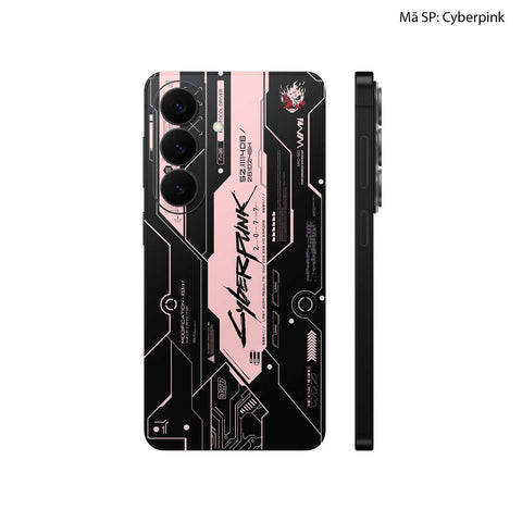 Dán Skin Galaxy S26 Series Hình Cyberpink Black