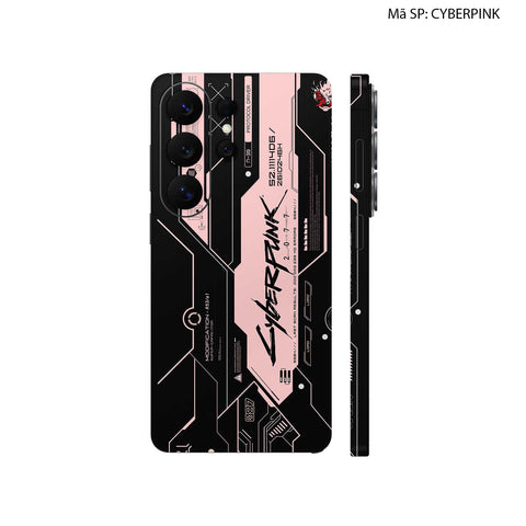 Dán Skin Galaxy S26 Series Hình Cyberpink Black