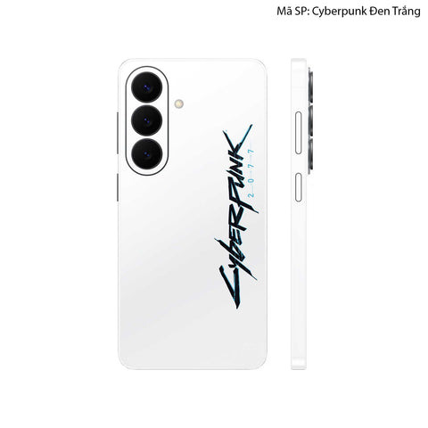 Dán Skin Galaxy S26 Series Hình Cyberpunk Đen Trắng 04