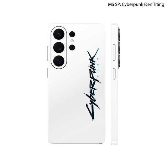 Dán Skin Galaxy S26 Series Hình Cyberpunk Đen Trắng 04
