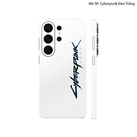 Dán Skin Galaxy S26 Series Hình Cyberpunk Đen Trắng 04