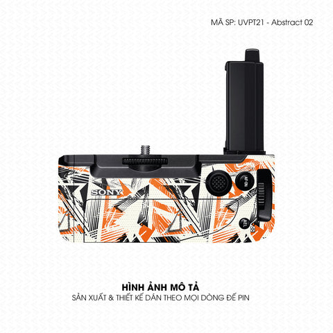 Dán Skin Đế Pin Vân Nổi Abstract 02 | UVPT21