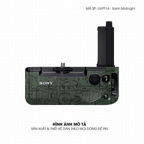 Dán Skin Đế Pin Vân Nổi Vi Mạch 2023 Xanh Midnight | UVPT14