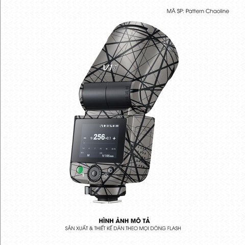 Dán Skin Đèn Flash Vân Nổi Pattern Chaoline Titan | UVPT36