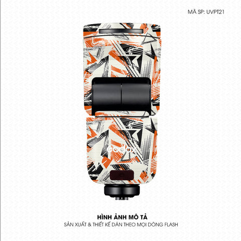 Dán Skin Đèn Flash Vân Nổi Abstract 02 | UVPT21