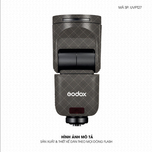 Dán Skin Đèn Flash Vân Nổi Pattern BB Titan | UVPT27