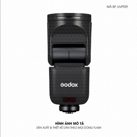 Dán Skin Đèn Flash Vân Nổi Pattern Grey GR05 | UVPT29