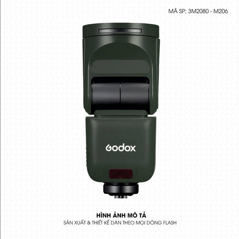 Dán Skin 3M Đổi Màu Đèn Flash Xanh Quân Đội  | 3M2080-206