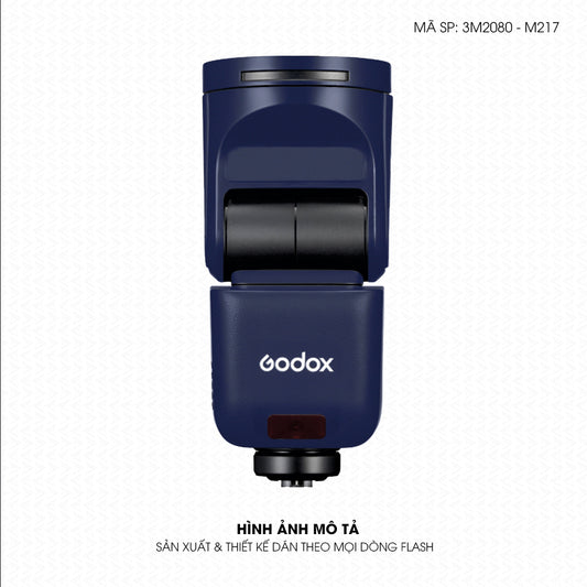 Dán Skin 3M Đổi Màu Đèn Flash Xanh Navy | 3M2080-M217