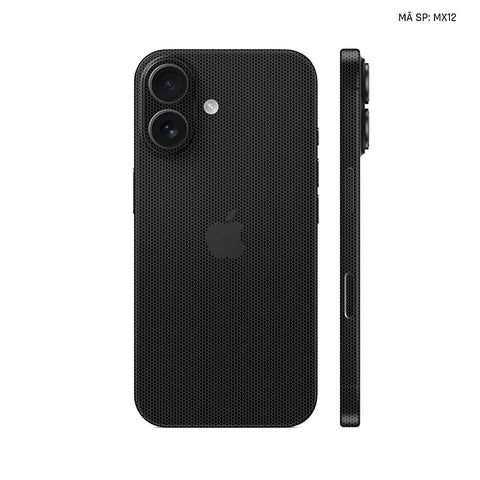 Dán Skin Iphone 17 | Air | Pro | Pro Max 3M Vân Matrix Black | MX12
