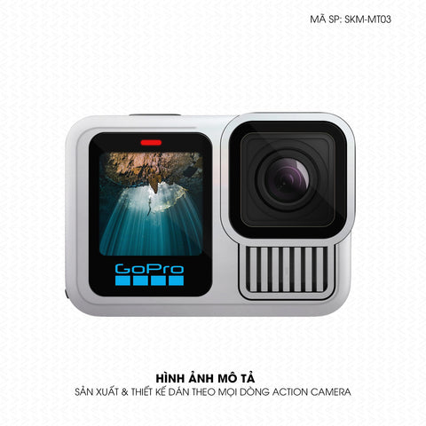 Dán Skin Đổi Màu Action Camera Trắng Ngọc Trai | SKM-MT03
