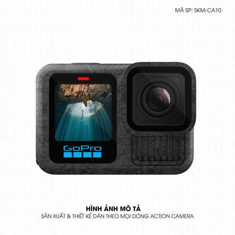 Dán Skin Action Camera Vân Carbon Pattern | SKM-CA10