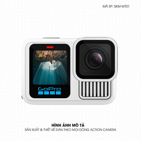 Dán Skin Đổi Màu Action Camera Trắng | SKM-MT01