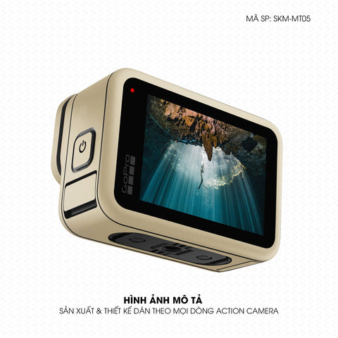 Dán Skin Đổi Màu Action Camera Vàng Sampanh | SKM-MT05