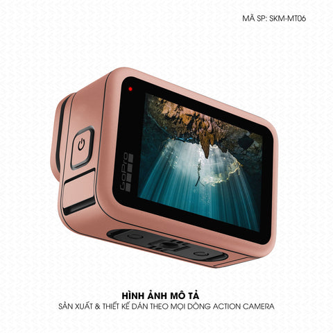 Dán Skin Đổi Màu Action Camera Vàng Hồng | SKM-MT06