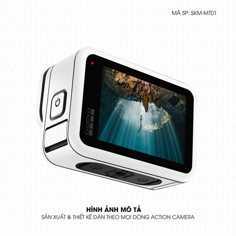 Dán Skin Đổi Màu Action Camera Trắng | SKM-MT01