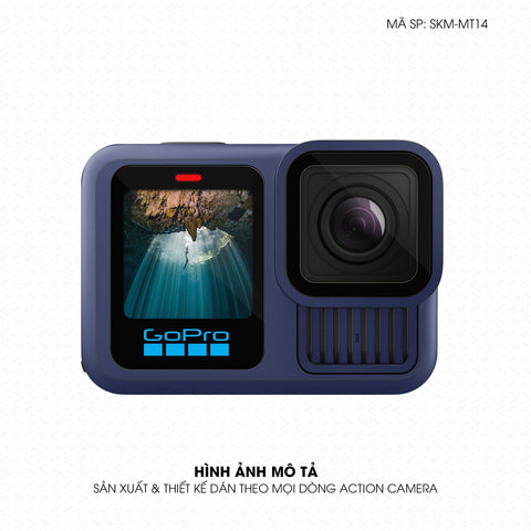 Dán Skin Đổi Màu Action Camera Xanh Navy | SKM-MT14