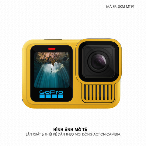 Dán Skin Đổi Màu Action Camera Vàng | SKM-MT19