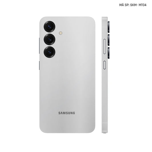 Dán Skin Samsung Galaxy S25 Series Đổi Màu Bạc | SKM-MT04
