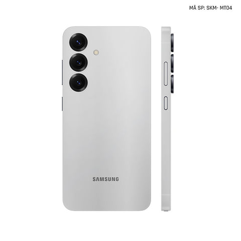 Dán Skin Samsung Galaxy S25 Series Đổi Màu Bạc | SKM-MT04