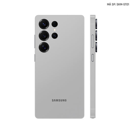 Dán Skin Samsung Galaxy S25 Series Đổi Màu Bạc | SKM-ST01