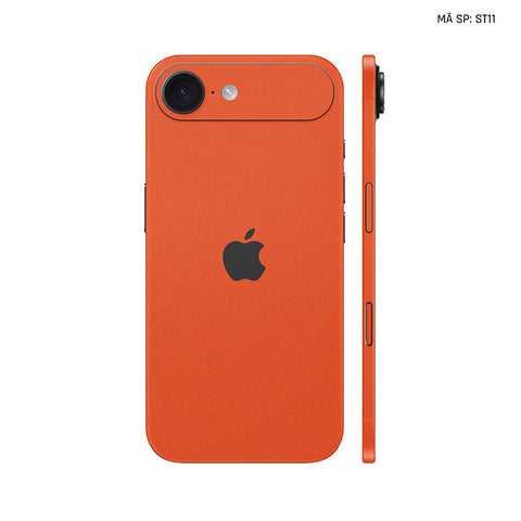 Dán Skin Iphone 17 | Air | Pro | Pro Max Đổi Màu Cam Gạch | ST11