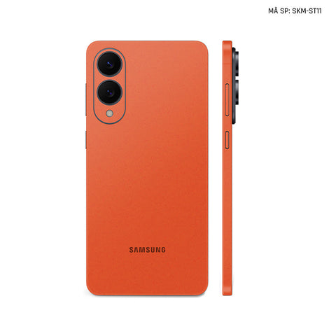 Dán Skin Samsung Galaxy S25 Series Đổi Màu Cam Gạch | SKM-ST11