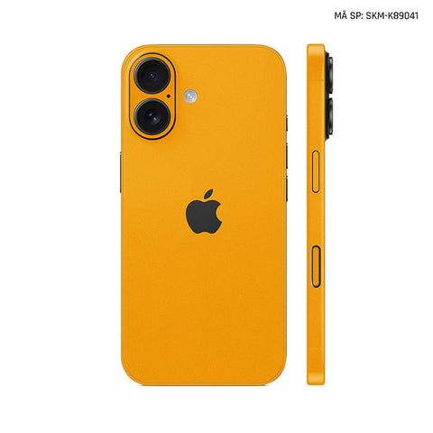 Dán Skin Iphone 17 | Air | Pro | Pro Max Đổi Màu Cam | SKM-K89041